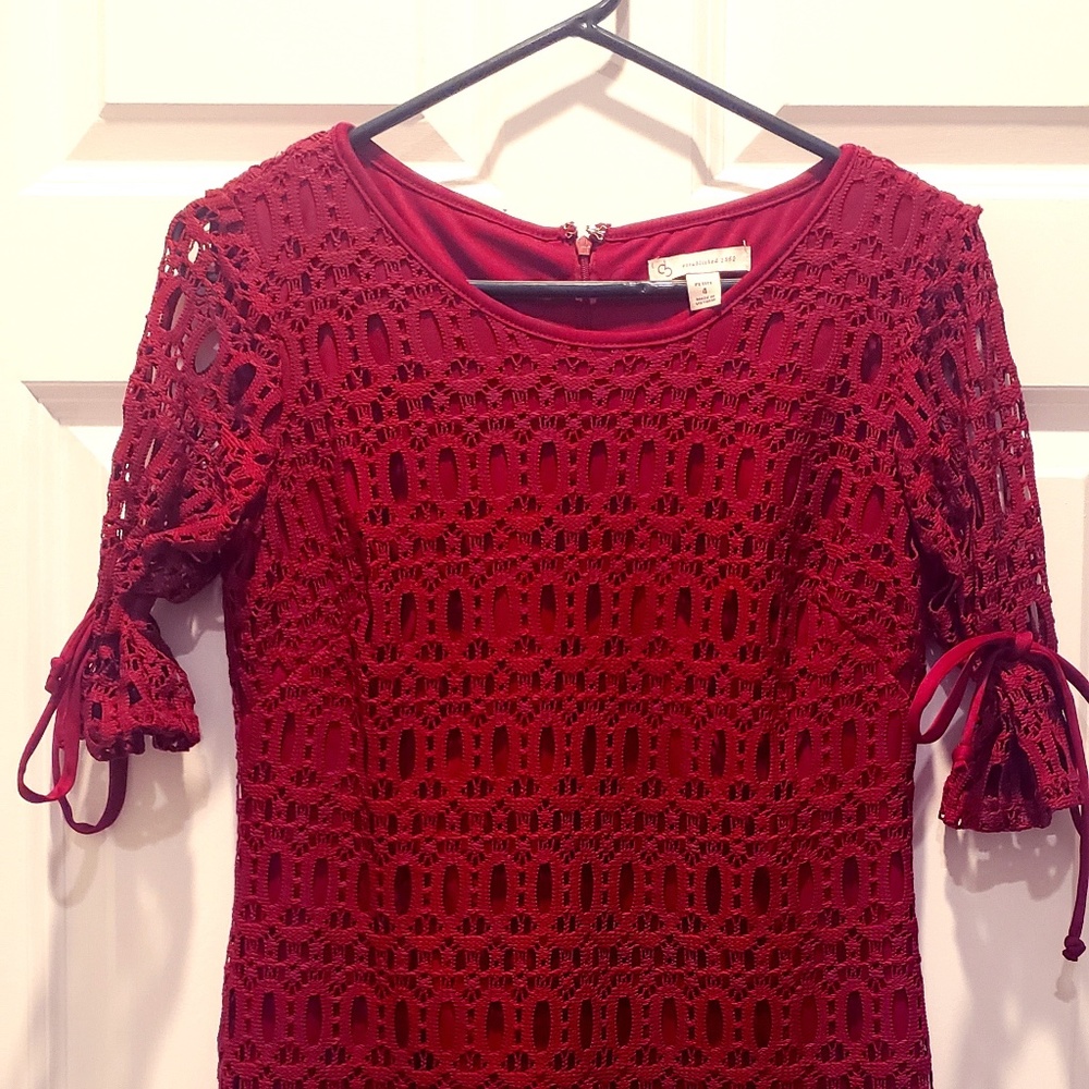 Red/Maroon Dress